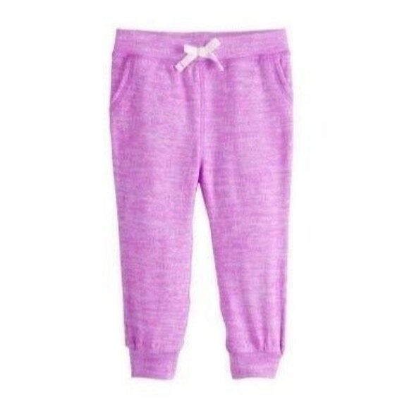 Baby Girl Jumping Beans Lilac Bouquet Snit Joggers Size 18M - Picture 1 of 5